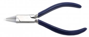 Jeweler pliers with plastic jaws round / round